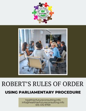 Robert's Rules of Order E-Guide